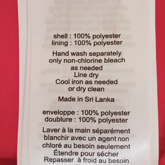 David's Bridal Women's Plus Punch Sheer Chiffon Tank With Rouching Dress Size 16 - Picture 12 of 16